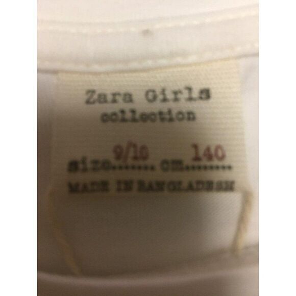 zara girls long sleeve shirt 9/10 - Picture 2 of 2